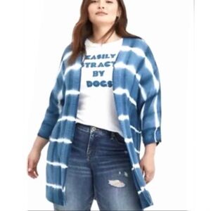 🌼TORRID Tie Dye Sweater Cardigan🌼